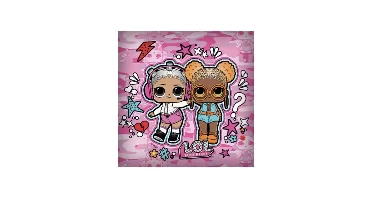 L.O.L Surprise sierkussen 35x35 cm