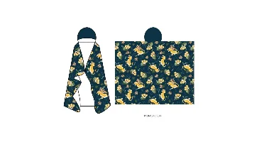 Disney The Lion King fleece plaid met capuchon 120 x 150 cm - polyester