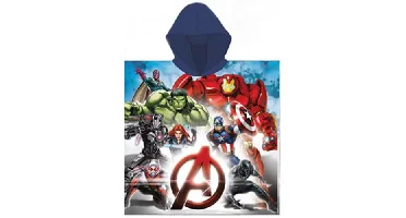 Marvel Team Avengers poncho - 55 x 110 cm - polyester