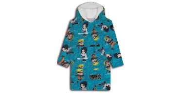 Naruto hoodie poncho maat XS - L - polyester