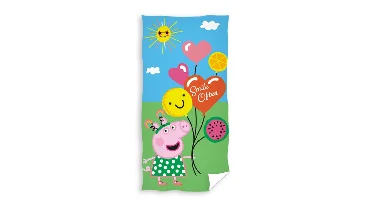 Peppa Pig strandlaken Balloons 70 x 140 cm