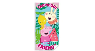 Peppa Pig strandlaken Tropical friend 70 x 140 cm