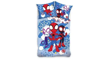 Spidey Peuterdekbedovertrek - 100 x 135 cm - Katoen