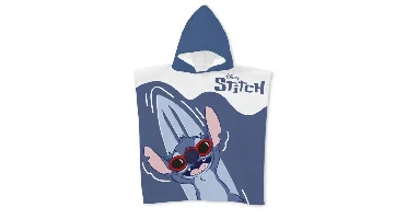 Stitch poncho zonnebril 55 x 110 cm - polyester