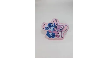 Stitch en Angel sierkussen