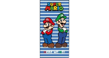 Mario strandlaken Supermario 70 x 140 cm