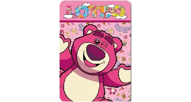 Toy story Lotso Fleece deken 100 x 140 cm