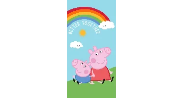 Peppa Pig Strandlaken Better Together 70 x 140 cm