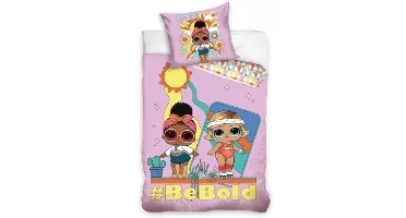 LOL Surprise! Dekbedovertrek #BeBold 140 x 200 cm - Katoen - 70 x 90 cm