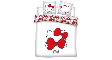 Hello Kitty Dekbedovertrek 240 x 220 cm polykatoen