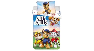 Paw Patrol peuterdekbedovertrek Duty Calls- 100 x 135 cm
