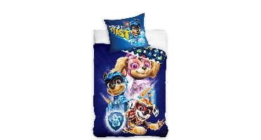 PAW Patrol Dekbedovertrek eenpersoons 140 x 200 cm - Katoen - blauw