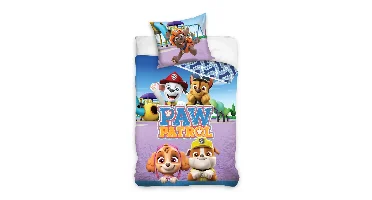 PAW Patrol Dekbedovertrek playground 140 x 200 cm - 70 x 90 cm