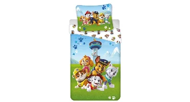 PAW Patrol Dekbedovertrek play outside 140 x 200 cm - 65 x 65 cm