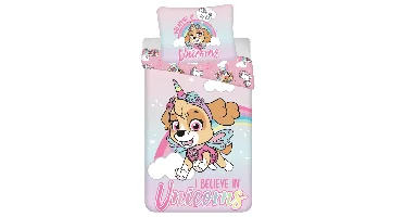 Skye dekbedovertrek I Believe in Unicorns 140 x 200 cm - 70 x 90 cm - Katoen