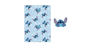 Stitch fleece deken 100 x 140 cm - polyester