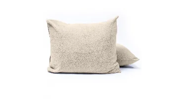 Sleeptime Teddy kussenslopen 2pack Creme 60 x 70 cm