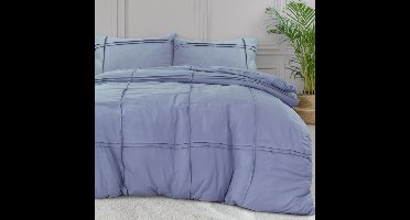 Sleeptime Washed Tufted Blauw 140 x 200/220 cm