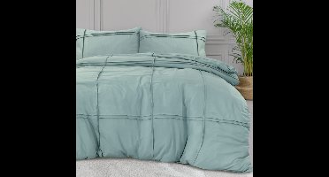 Sleeptime Washed Tufted Groen 140 x 200/220 cm