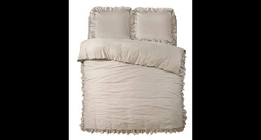 Sleeptime Ruffles Taupe 240 x 200/220 cm