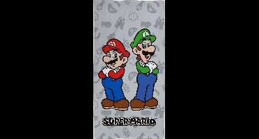 Super Mario Strandlaken - 70 x 140 cm - Katoen