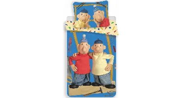 Buurman en Buurman Dekbedovertrek A JE TO! - Eenpersoons - 140 x 200 cm - Katoen