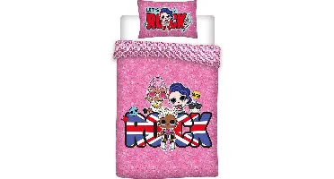 LOL Surprise! Dekbedovertrek Rock 140 x 200 cm - Katoen