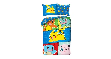 Pokémon Dekbedovertrek Jigglypuff 140 x 200 cm (70 x 90 cm)