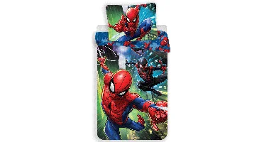Spiderman Dekbedovertrek 140 x 200 cm - katoen