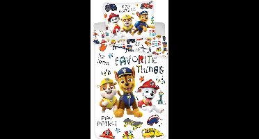 Paw Patrol Favorite Things dekbedovertrek 140 x 200 cm - 70 x 90 cm Katoen