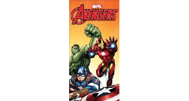 Marvel Avengers strandlaken Ironman & Hulk 70 x 140 cm