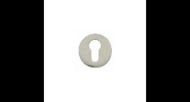 Rozet PC rond verdekt nikkel mat