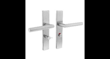 Deurkr.Hoek 90° op rechth. schild WC 63 mm li