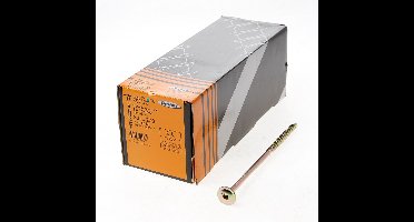 Tellerkopfschroef gelb-vz 8x200 tx40