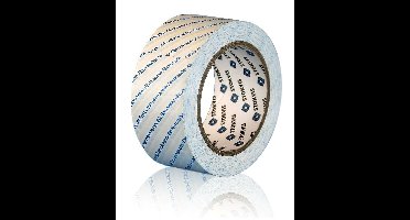 Tape pvc wit schoonverwijderbaar 50mm (33mtr)