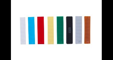 Beglazingsblok 100x26x4mm geel (100st)