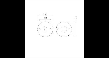 RONDE ROZET ALU RHI.5MM 226200