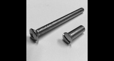 PATENBOUT+HULS M6*45 10ST