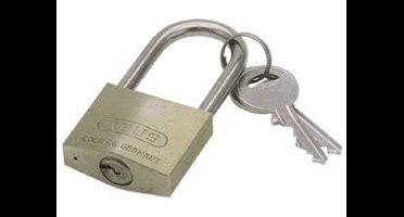 Abus hangslot 85/40mm mess hoge beugel