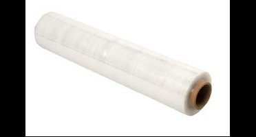 Rekwikkelfolie breed 50cm transparant 17mu (300mtr)