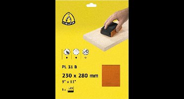 Klingspor schuurpapier tbv hout 230x280mm K80 (5st)