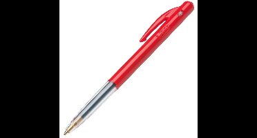 Bic balpen drukknop rood