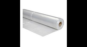 BOUWFOLIE PE 6X50M T100 TRANSP