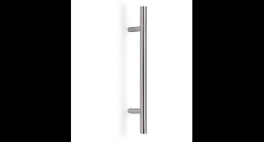 Deurgreep rvs PH90 Ø25mm / 700mm-stuk-blind