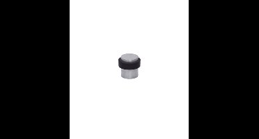 Deurbuffer vloermontage ø39x40mm rvs mat