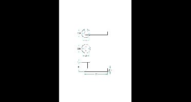TRIA deurkr ¢16mm vastgev.op rzt 50x7mm,rvs mat