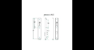 Kruk/kruk paar PRIO rechth. SKG*** rvs mat blind/PC72 LS