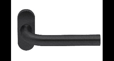 Gatdeel LIDO zwart ovaal rozet