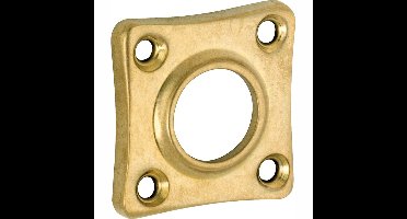 Krukrozet vierkant 38x38mm MTO