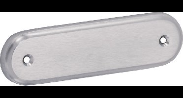 Naamplaat Ovaal 120x39mm MMC